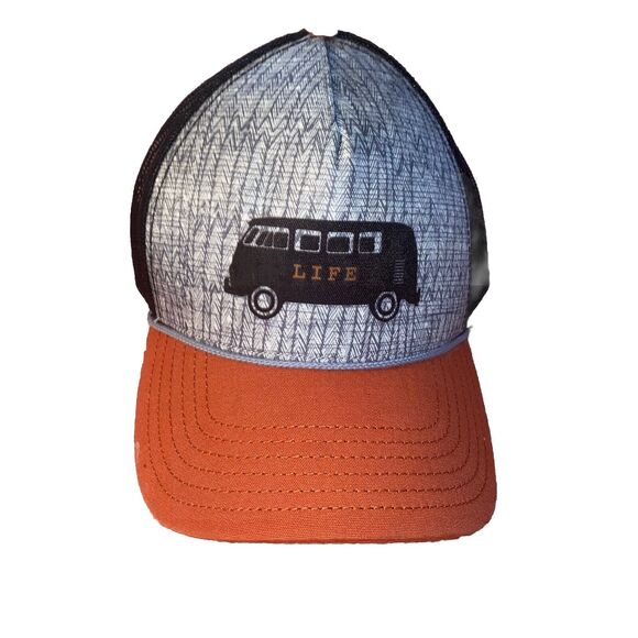 Prana Van Life Journeyman Snapback Mesh Trucker Hat Cap Multicolor‎ - Picture 1 of 8